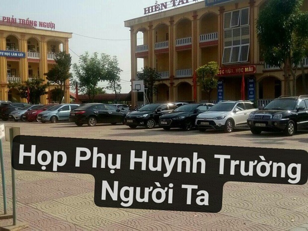 Xôn xao dàn xế hộp đắt tiền đỗ kín sân trường trong buổi họp phụ huynh ở Bắc Giang - Ảnh 6.