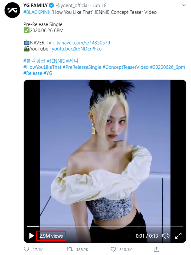 “Chốt đơn” chuỗi teaser của BLACKPINK: Jennie, Rosé like ảnh lẹt đẹt nhưng lại “phá đảo” mảng view, visual của Jisoo hóa ra không gây bão như tưởng tượng? - Ảnh 35. “Chốt đơn” chuỗi teaser của BLACKPINK: Jennie, Rosé like ảnh lẹt đẹt nhưng lại “phá đảo” mảng view, visual của Jisoo hóa ra không gây bão như tưởng tượng? - Ảnh 35.