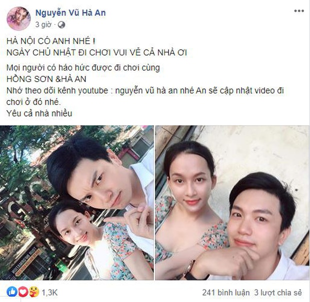 Nữ chính chuyển giới Hà An vui vẻ hẹn hò cùng người tình bãi xe hậu Người ấy là ai - Ảnh 2. Nữ chính chuyển giới Hà An vui vẻ hẹn hò cùng người tình bãi xe hậu Người ấy là ai - Ảnh 2.