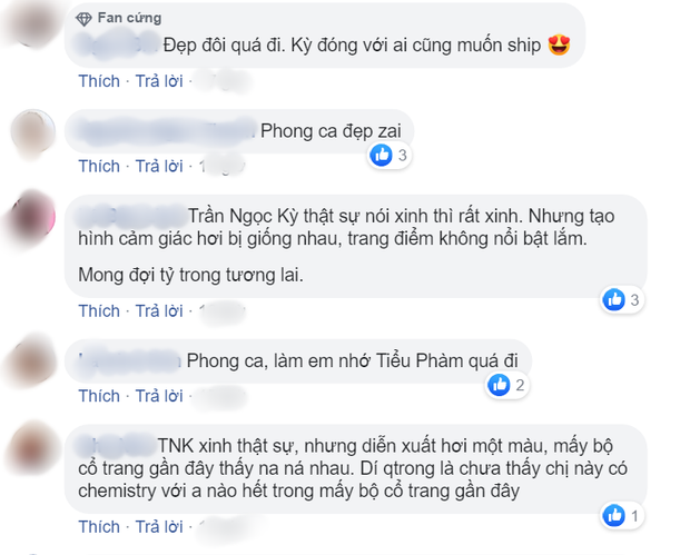 Cực ngọt ngào bên Lý Dịch Phong trong hậu trường Kính Song Thành, Trần Ngọc Kỳ vẫn bị chê một màu - Ảnh 2.