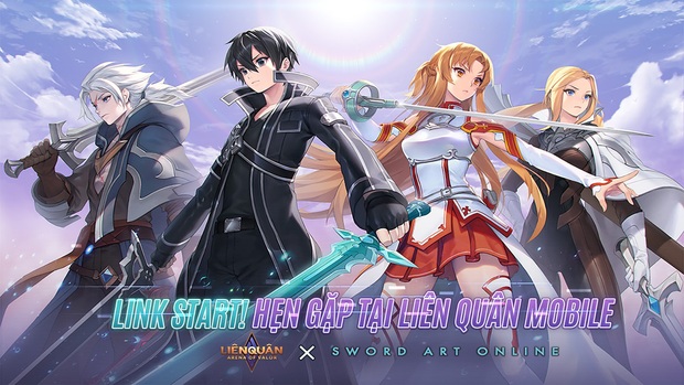 Siêu phẩm kết hợp giữa Garena và Sword Art Online: Kirito và Asuna chính thức có mặt trong bản cập nhật mới nhất của Liên Quân Mobile! - Ảnh 1.