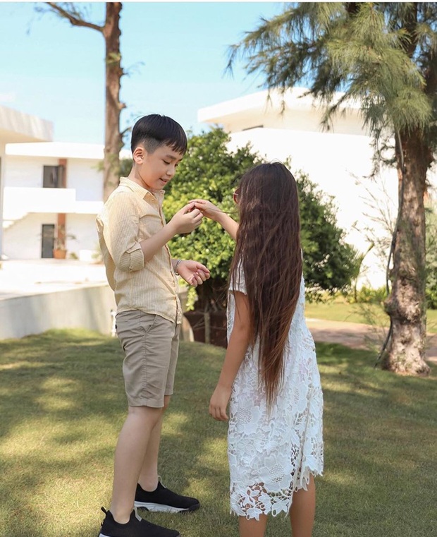 Khoảnh khắc gây sốt nhóc tỳ nhà Thu Trang và Đoan Trang: Andy ngày càng ra dáng soái ca nhí, Sol giận hờn gì thế này? - Ảnh 5.