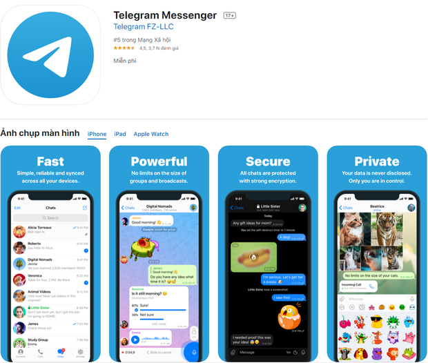 Có thêm tính năng mới, Telegram cạnh tranh sòng phẳng với Facebook Messenger - Ảnh 2.