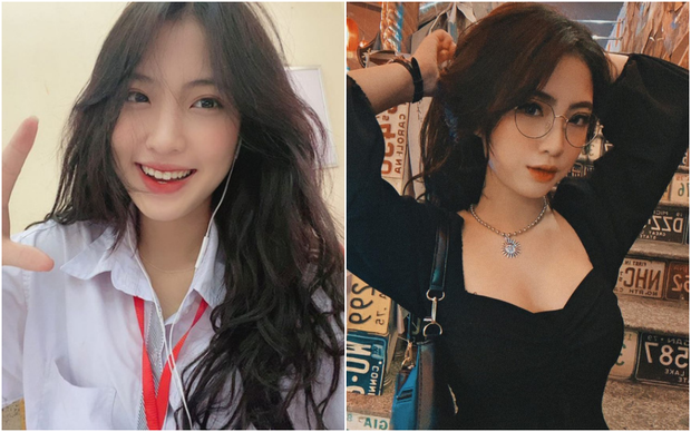 So ảnh gái xinh lớp mình khi đi học - đi chơi, tụi con trai sẽ muốn crush bên nào nhiều hơn? - Ảnh 5. So ảnh gái xinh lớp mình khi đi học - đi chơi, tụi con trai sẽ muốn crush bên nào nhiều hơn? - Ảnh 5.