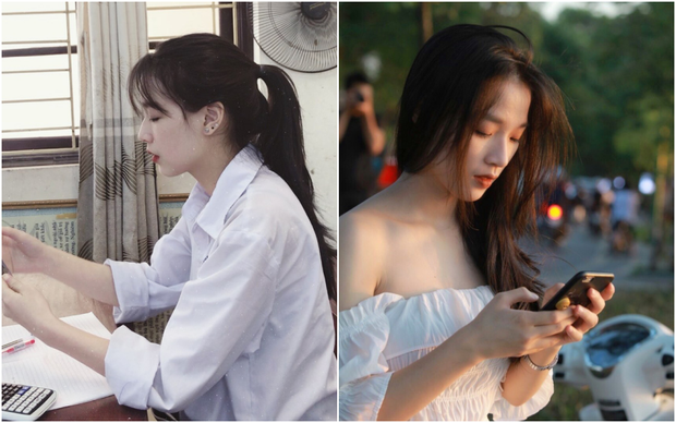 So ảnh gái xinh lớp mình khi đi học - đi chơi, tụi con trai sẽ muốn crush bên nào nhiều hơn? - Ảnh 9. So ảnh gái xinh lớp mình khi đi học - đi chơi, tụi con trai sẽ muốn crush bên nào nhiều hơn? - Ảnh 9.