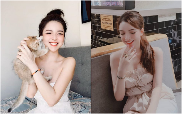 Tình cờ phát hiện Khánh Hà - bồ thiếu gia Phan Hoàng giống hệt một gái xinh trên mạng, có khi mặc cùng đồ check-in cùng 1 quán trà - Ảnh 9. Tình cờ phát hiện Khánh Hà - bồ thiếu gia Phan Hoàng giống hệt một gái xinh trên mạng, có khi mặc cùng đồ check-in cùng 1 quán trà - Ảnh 9.