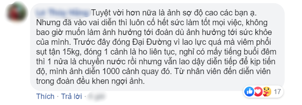 Nhậm Gia Luân tự thực hiện cảnh phi thân xuống vách núi dựng đứng, dân tình trầm trồ: Thế này mới đáng là diễn viên - Ảnh 6.