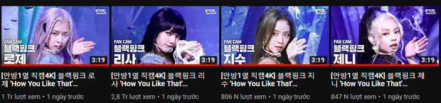 Cuộc đua lượt xem fancam cá nhân của BLACKPINK trên Inkigayo: Lisa hot đến mức đè bẹp tổng view của 3 thành viên còn lại? - Ảnh 2. Cuộc đua lượt xem fancam cá nhân của BLACKPINK trên Inkigayo: Lisa hot đến mức đè bẹp tổng view của 3 thành viên còn lại? - Ảnh 2.