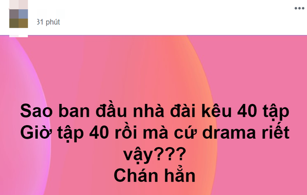 Lên sóng 40 tập nhưng vẫn chưa định kết thúc, Những Ngày Không Quên khiến netizen la ó vì quá ngán drama - Ảnh 3.