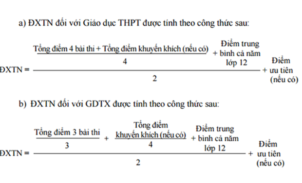 Cách tính điểm xét tốt nghiệp THPT 2020 có cộng điểm ưu tiên - Ảnh 2.