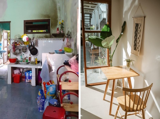 Cô gái chơi lớn chi 1,3 tỷ cải tạo nhà cũ xây 20 năm thành homestay, nhìn ảnh cứ không thể tin được là một nơi - Ảnh 9. Cô gái chơi lớn chi 1,3 tỷ cải tạo nhà cũ xây 20 năm thành homestay, nhìn ảnh cứ không thể tin được là một nơi - Ảnh 9.