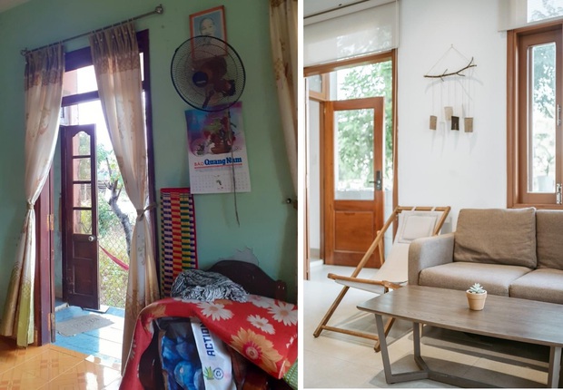 Cô gái chơi lớn chi 1,3 tỷ cải tạo nhà cũ xây 20 năm thành homestay, nhìn ảnh cứ không thể tin được là một nơi - Ảnh 3. Cô gái chơi lớn chi 1,3 tỷ cải tạo nhà cũ xây 20 năm thành homestay, nhìn ảnh cứ không thể tin được là một nơi - Ảnh 3.
