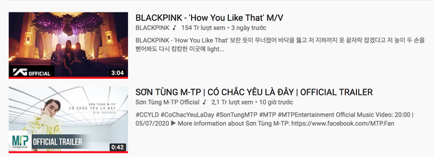 Sơn Tùng M-TP phi thẳng #2 trending đe doạ BLACKPINK và loạt thành tích đạt được sau 11 tiếng ra trailer MV mới - Ảnh 12. Sơn Tùng M-TP phi thẳng #2 trending đe doạ BLACKPINK và loạt thành tích đạt được sau 11 tiếng ra trailer MV mới - Ảnh 12.