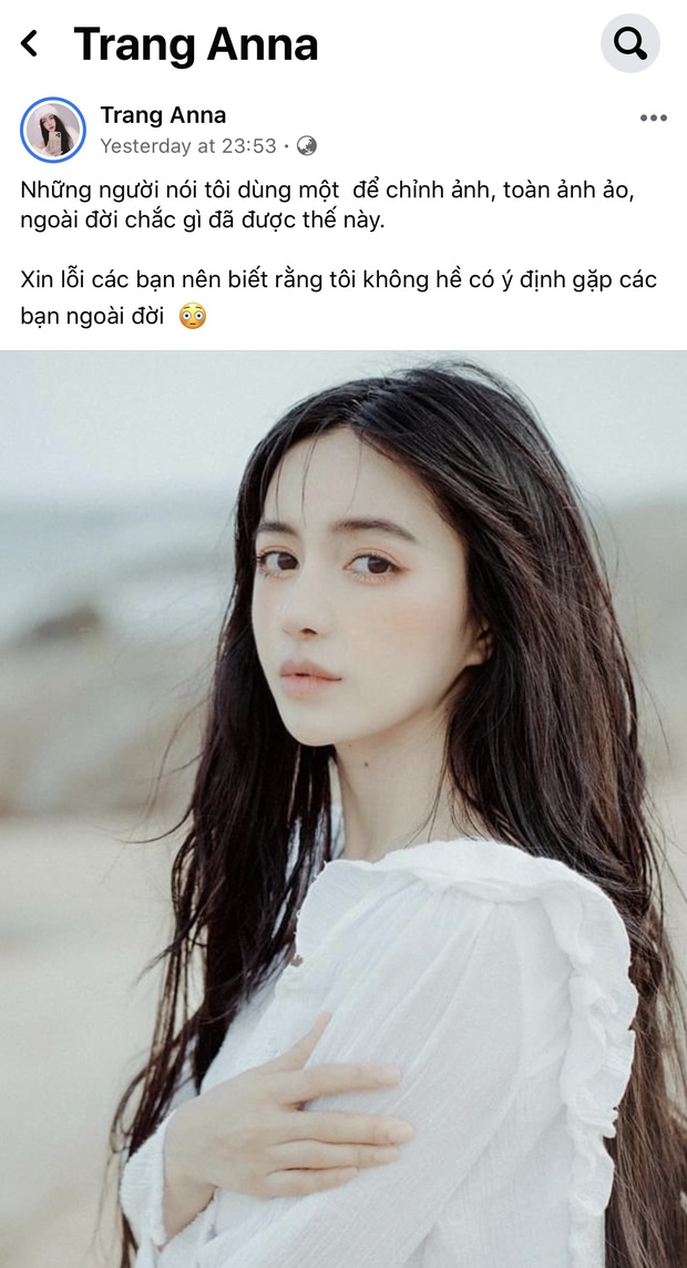 “Người ta nói tôi ngoài đời chắc gì được như ảnh, xin lỗi tôi không hề có ý định gặp các bạn ngoài đời” - Ảnh 1. “Người ta nói tôi ngoài đời chắc gì được như ảnh, xin lỗi tôi không hề có ý định gặp các bạn ngoài đời” - Ảnh 1.