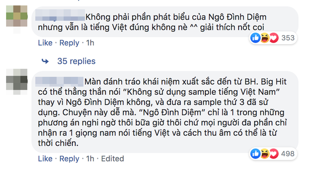 Netizen Việt phản ứng gay gắt sau lời phủ nhận của Big Hit về câu nói tiếng Việt không rõ nguồn gốc trong ca khúc của SUGA (BTS) - Ảnh 5.