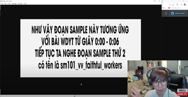 ViruSs đích thân chi tiền mua sample để bóc phốt sự thật ồn ào của SUGA (BTS) - Ảnh 3. ViruSs đích thân chi tiền mua sample để bóc phốt sự thật ồn ào của SUGA (BTS) - Ảnh 3.