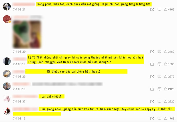 Nghi vấn một kênh Youtube ẩm thực của Việt Nam “đạo nhái” Lý Tử Thất bị netizen Trung Quốc lên án gay gắt, lọt hẳn top 1 tìm kiếm weibo - Ảnh 3.
