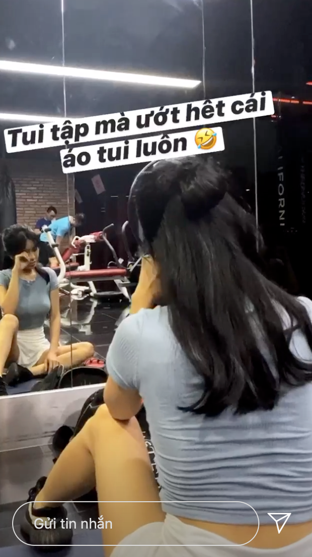 Đẹp không bao giờ là đủ, Trang Anna eo 58 vẫn tập như điên để giảm xuống 55 đây này! - Ảnh 2. Đẹp không bao giờ là đủ, Trang Anna eo 58 vẫn tập như điên để giảm xuống 55 đây này! - Ảnh 2.
