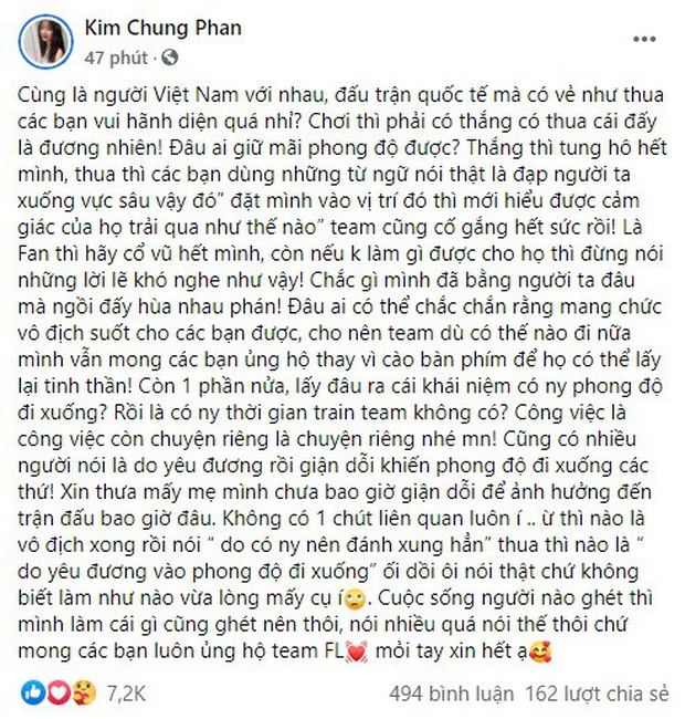 Kim Chung Phan lên tiếng sau khi bị chỉ trích khiến ADC mất phong độ, mẹ ADC bình luận: Nhà không thiếu tiền, Chiến vui là được! - Ảnh 1.