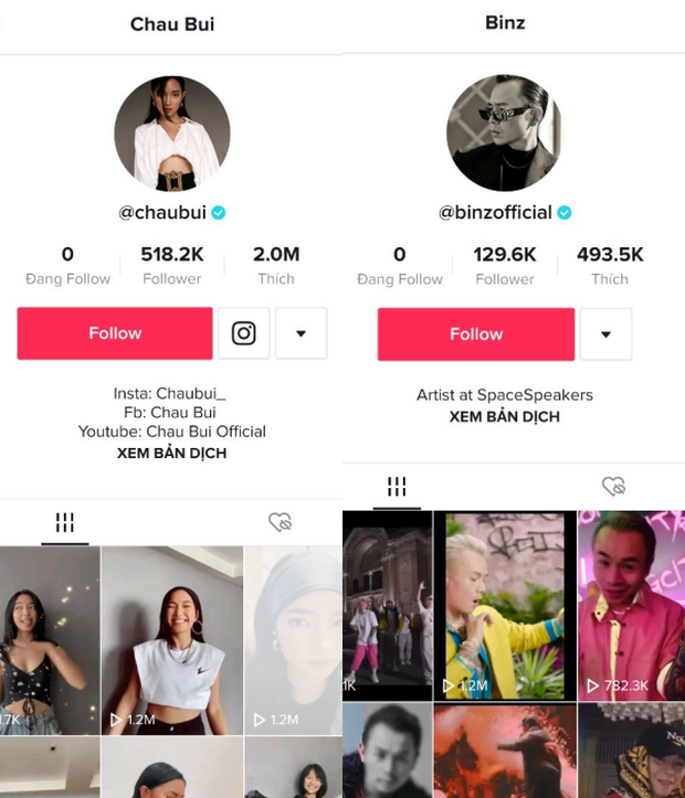 Thế giới của Decao trên Tiktok chỉ follow mỗi tình cũ Châu Bùi, riêng nàng chẳng buồn theo dõi ai kể cả Binz - Ảnh 3. Thế giới của Decao trên Tiktok chỉ follow mỗi tình cũ Châu Bùi, riêng nàng chẳng buồn theo dõi ai kể cả Binz - Ảnh 3.