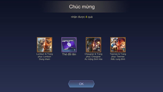 Liên Quân Mobile: Garena gây sốc, game thủ nhận FREE 3 combo tướng kèm skin chỉ với 500 vàng - Ảnh 3.