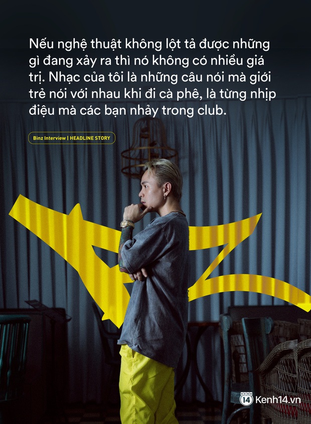 Binz: Tôi giống như con ngựa hoang, ai xem tôi như trò chơi thì tôi sẽ chơi cùng họ - Ảnh 3. Binz: Tôi giống như con ngựa hoang, ai xem tôi như trò chơi thì tôi sẽ chơi cùng họ - Ảnh 3.