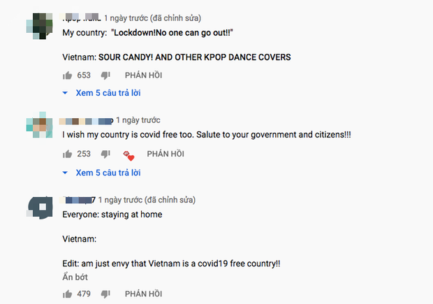 Dưới bản dance cover hit BLACKPINK của nhóm nhảy Việt gần 2 triệu view, fan quốc tế ngơ ngác: Người Việt Nam không giãn cách xã hội à? - Ảnh 10. Dưới bản dance cover hit BLACKPINK của nhóm nhảy Việt gần 2 triệu view, fan quốc tế ngơ ngác: Người Việt Nam không giãn cách xã hội à? - Ảnh 10.