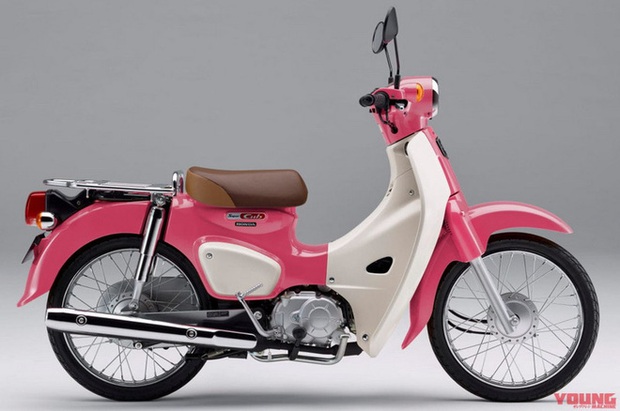 Honda giới thiệu phiên bản xe Super Cub 50 và 100 giới hạn, lấy cảm hứng từ phim hoạt hình Weathering with You - Ảnh 3.