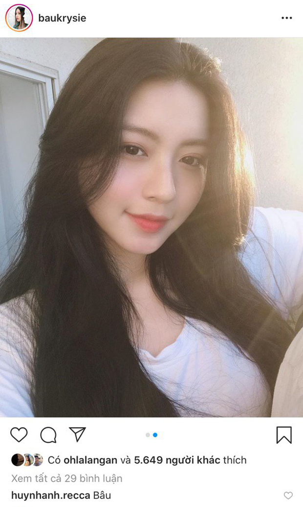 Huỳnh Anh bị bắt gặp bình luận dưới ảnh Bâu - gái xinh nổi tiếng Sài Gòn - Ảnh 2. Huỳnh Anh bị bắt gặp bình luận dưới ảnh Bâu - gái xinh nổi tiếng Sài Gòn - Ảnh 2.