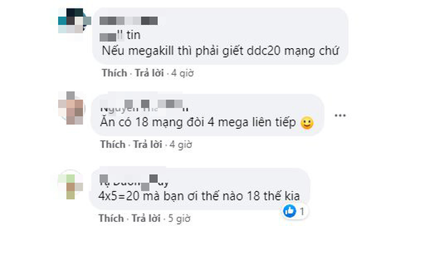 Cộng đồng tranh cãi nảy lửa khi game thủ khoe 4 Mega Kill liên tiếp nhưng chỉ có 16 mạng, lý do vì sao? - Ảnh 2.