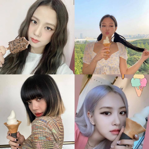 4 nàng BLACKPINK đồng loạt đăng ảnh check-in với kem, fan đưa ra loạt giả thuyết: Sự thật là gì? - Ảnh 5.