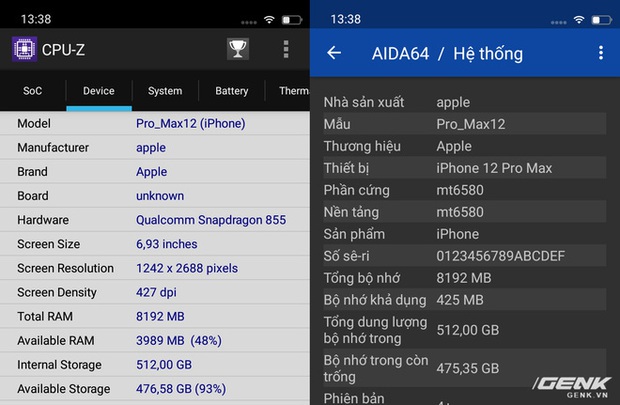 Cảnh giác với iPhone 12 Pro Max hàng nhái chạy Android, giá 2.5 triệu đồng tại Việt Nam - Ảnh 12.