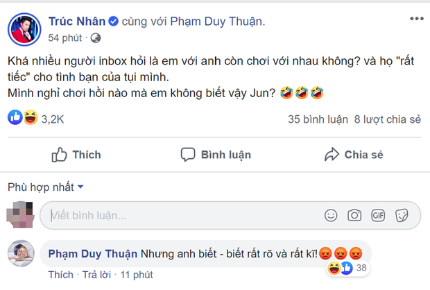 Trúc Nhân và Jun Phạm lên tiếng về tin đồn nghỉ chơi nhưng sao lại ông nói gà, bà nói vịt thế này? - Ảnh 2.