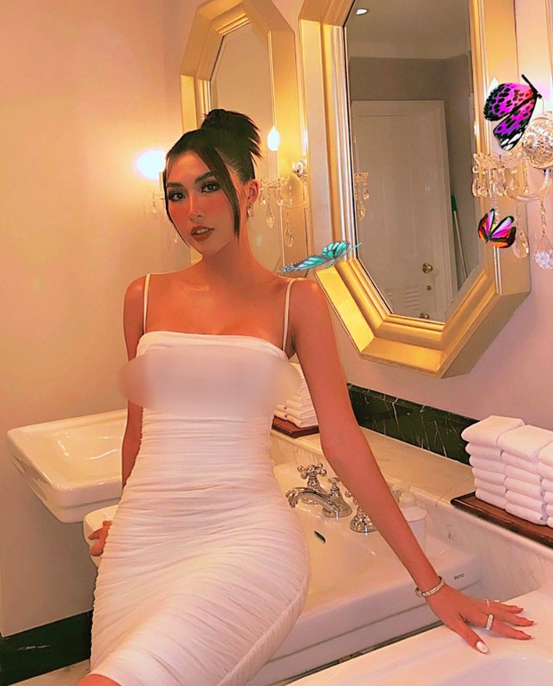 Sexy nhất dàn khách mời đám cưới Thúy Vân, Tường Linh lại bị soi thấu một chi tiết lộ liễu kém duyên - Ảnh 4.
