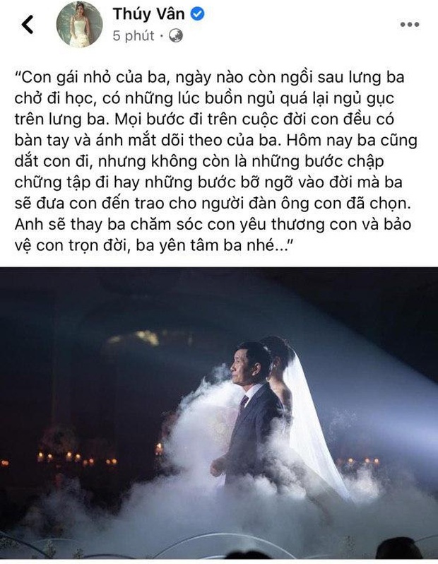 Hôn lễ của Thúy Vân - Nhật Vũ: Cô dâu - chú rể trao nhẫn và thông báo tin song hỷ, chính thức nên duyên vợ chồng! - Ảnh 3.