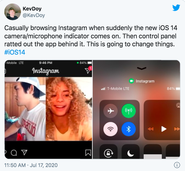 iOS 14 đã phát hiện ra nhiều ứng dụng xâm phạm quyền riêng tư, trong đó có Instagram - Ảnh 2.