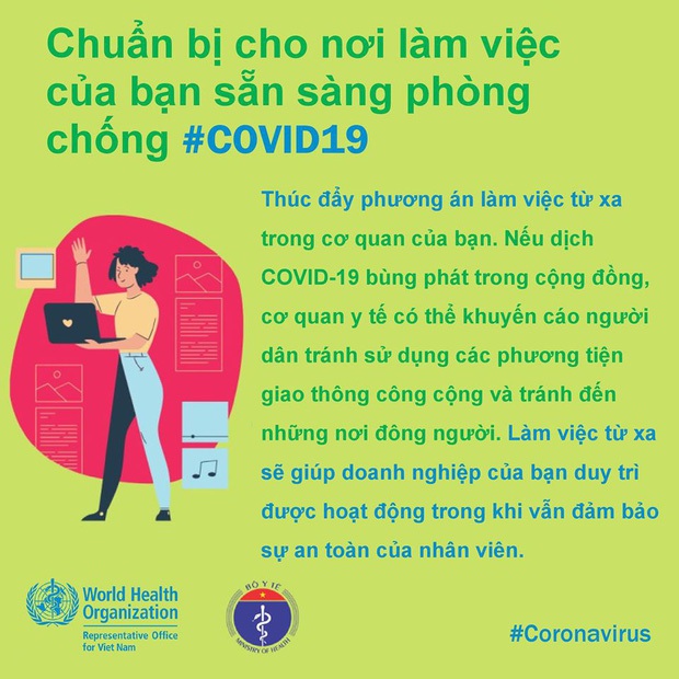 Một vài lưu ý cần nhớ khi đi làm trong thời điểm dịch bệnh COVID-19 có nhiều diễn biến phức tạp - Ảnh 9. Một vài lưu ý cần nhớ khi đi làm trong thời điểm dịch bệnh COVID-19 có nhiều diễn biến phức tạp - Ảnh 9.