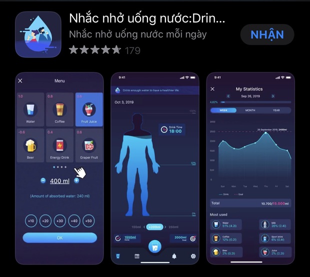 Dành cho hội siêu lười: Thở thôi đã mệt thì phải tải ngay ứng dụng nhắc uống nước siêu hay ho này! - Ảnh 8.