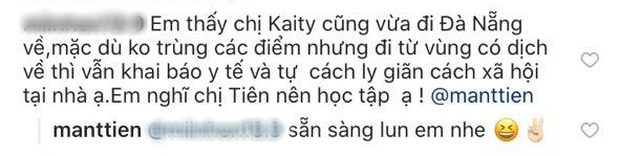 Fan vào tận Instagram Mẫn Tiên nhắc khai báo y tế sau chuyến đi Hội An, hot girl trả lời: Hoàn toàn sẵn lòng - Ảnh 2.