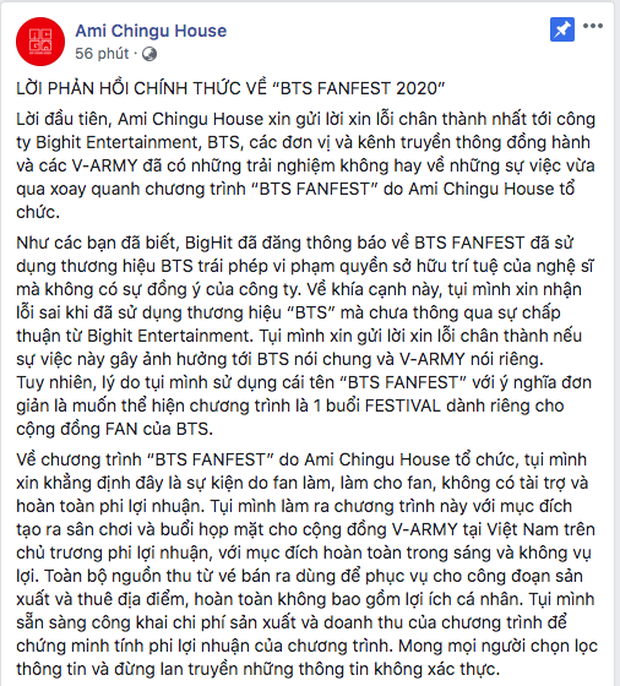 Big Hit đưa ra cảnh báo vi phạm bản quyền, yêu cầu ngừng tổ chức sự kiện Fanfest tại Việt Nam bằng cả 3 thứ tiếng Hàn - Anh - Việt - Ảnh 5. Big Hit đưa ra cảnh báo vi phạm bản quyền, yêu cầu ngừng tổ chức sự kiện Fanfest tại Việt Nam bằng cả 3 thứ tiếng Hàn - Anh - Việt - Ảnh 5.