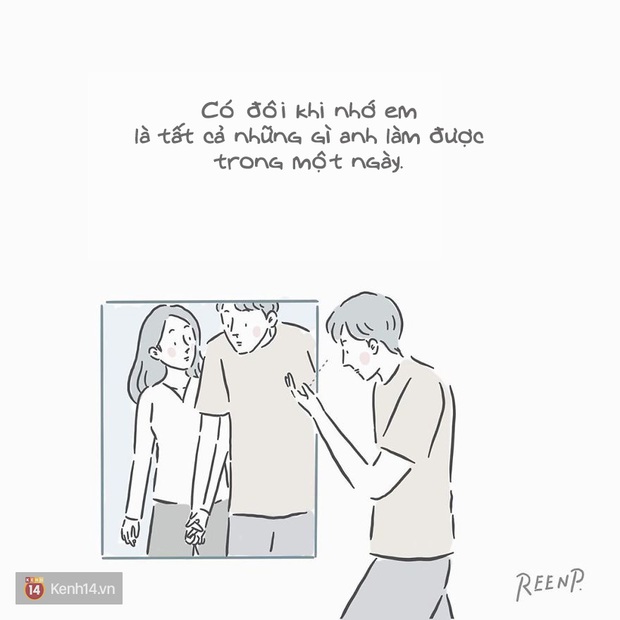 Bộ tranh tâm tình của những kẻ yêu xa: Chỉ mong có thể ngừng lại thời gian, để không phải xa nhau lần nữa - Ảnh 13.