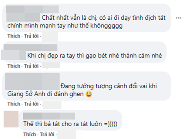 Ăn liên hoàn tát chưa đã, Giang Sơ Ảnh chỉ luôn tình địch cách đánh ghen cho đạt ở hậu trường 30 Chưa Phải Là Hết - Ảnh 6.