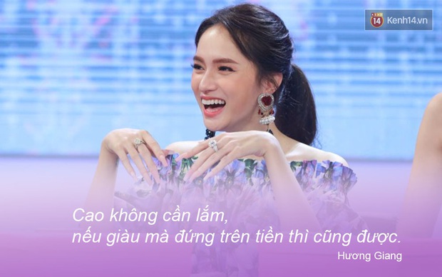 Hương Giang: Đàn ông cao không cần lắm, nếu giàu mà đứng trên tiền thì cũng được - Ảnh 7. Hương Giang: Đàn ông cao không cần lắm, nếu giàu mà đứng trên tiền thì cũng được - Ảnh 7.