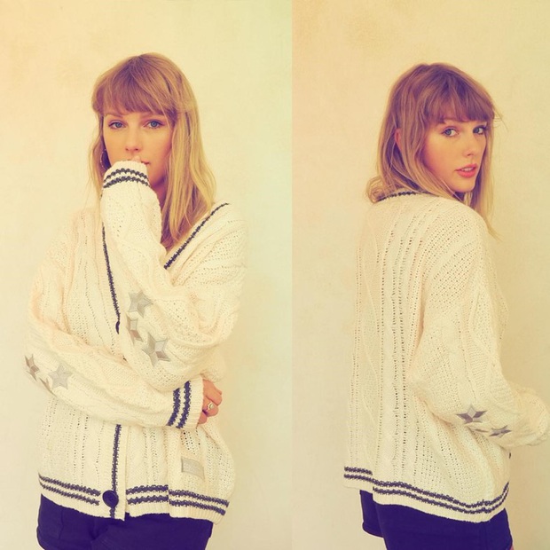 Taylor Swift tặng áo cardigan cho dàn sao Hollywood để quảng bá MV mới nhưng ý nghĩa đằng sau mới thực sự ấm lòng - Ảnh 2. Taylor Swift tặng áo cardigan cho dàn sao Hollywood để quảng bá MV mới nhưng ý nghĩa đằng sau mới thực sự ấm lòng - Ảnh 2.
