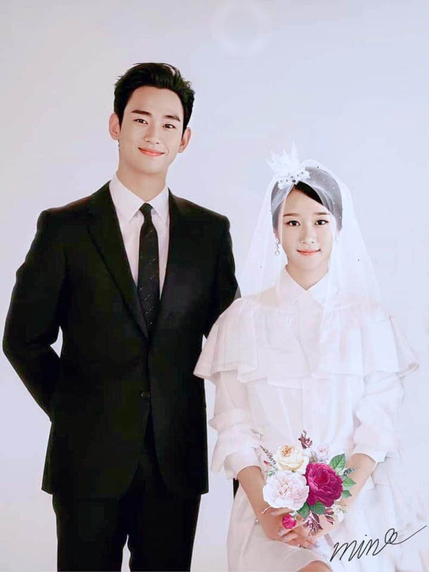 Điên Thì Có Sao tung ảnh gia đình Kim Soo Hyun nhưng fan lại chăm chăm thay váy cưới giúp Seo Ye Ji - Ảnh 5.