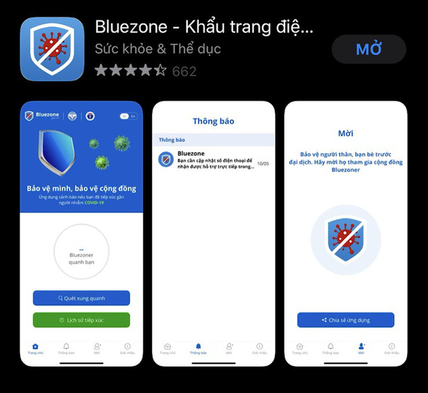 Cài ngay Bluezone - Ứng dụng giúp cảnh báo nguy cơ tiếp xúc người nhiễm Covid-19 - Ảnh 1.