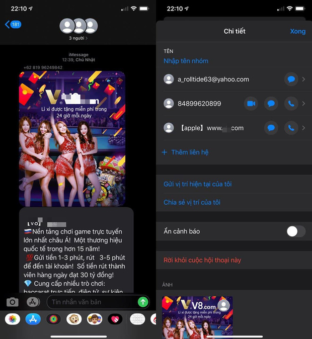 Chuyên gia công nghệ nói gì về việc hàng loạt người dùng iPhone dính tin nhắn spam? - Ảnh 2.