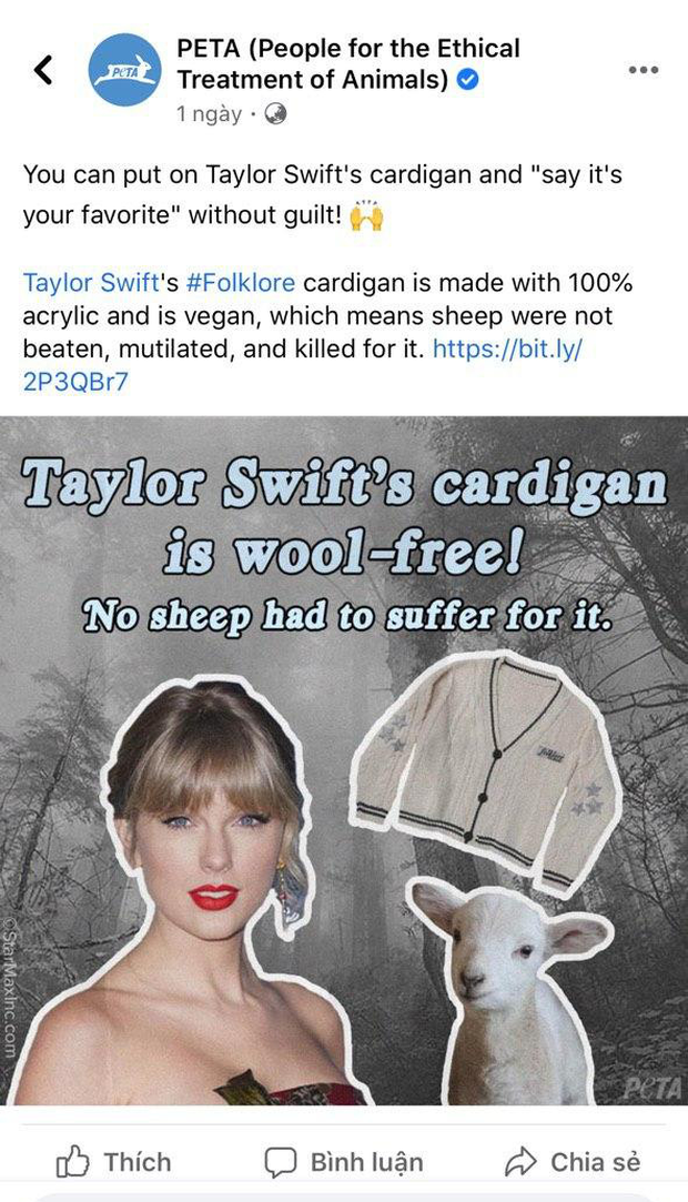 Taylor Swift tặng áo cardigan cho dàn sao Hollywood để quảng bá MV mới nhưng ý nghĩa đằng sau mới thực sự ấm lòng - Ảnh 12. Taylor Swift tặng áo cardigan cho dàn sao Hollywood để quảng bá MV mới nhưng ý nghĩa đằng sau mới thực sự ấm lòng - Ảnh 12.