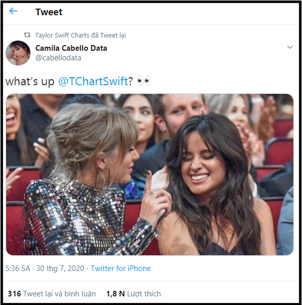 Quan hệ rộng như fan Taylor Swift: Rủ fandom hội chị em từ Billie Eilish, Miley Cyrus đến BLACKPINK để giúp stream nhạc lên #1 Billboard! - Ảnh 5. Quan hệ rộng như fan Taylor Swift: Rủ fandom hội chị em từ Billie Eilish, Miley Cyrus đến BLACKPINK để giúp stream nhạc lên #1 Billboard! - Ảnh 5.