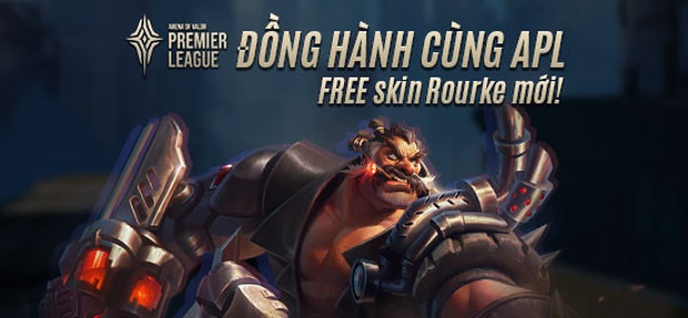 Garena chơi lớn, cho game thủ nhận miễn phí skin Rourke Cuồng Tặc khi tham gia sự kiện Đồng hành cùng APL 2020 - Ảnh 3.